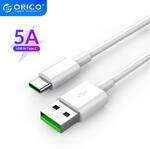 ORICO 5A USB to USB Type-C Cable 1m US$1.17 (~A$1.53) Delivered @ Orico Charger Station Store AliExpress