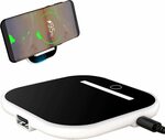 Wireless Charger 10W Qi-Certified w/Phone Stand and Night Light $13.99 + Delivery ($0 with Prime/ $39 Spend) @ NeDream Amazon AU