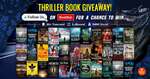 Win an eReader & 31 Thriller Books from BookSweeps
