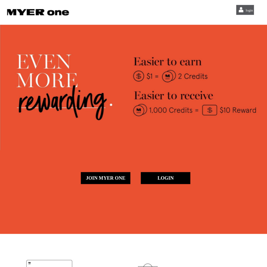 10 MYER eGift Card for Achieving 500 Quarterly Spend Target MYER