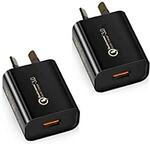 IGUGIG 2-Pack 18W QC3.0 USB Charger $11.99 (Was $17.99) + Delivery ($0 with Prime/ $39 Spend) @ WQQ Direct via Amazon AU