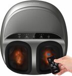 RENPHO Foot Massager Machine with Heat and Remote, $132.99 Delivered ($47 off) @ AC Green Amazon AU