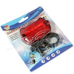 $2.79 Five LED Bike Light Tail Rear Safety Blinky Lamp HY-198 Free Shipping