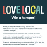 Win 1 of 3 Hampers (Worth $100) from The Cannery (Rosebery, NSW)