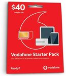 Vodafone $40 Prepaid Starter Kit for $6.89 Delivered @ CELLMATE