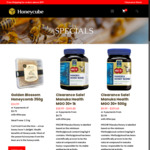 Barnes Naturals Australian Manuka Honey MGO 514+ 250g ($19.00~ $180) (Qty 1~12) + Delivery ($0 with $99 Spend) @ Honeycube