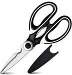 Cedara Living Stainless Steel Ultra Sharp Kitchen Shears - Dishwasher Safe $5 + Delivery ($0 Prime/$39 Spend) @ Cedara Amazon AU