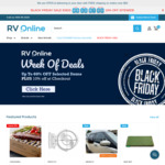 Up to 60% off Selected Products + 10% off All Products at Checkout + Shipping ($0 on Orders of $60) @RV Online