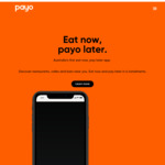 $10 off Your Meals When You Pay with Payo @ Payo