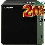 [eBay Plus] QNAP 4 Bay NAS TS-453D-4G Quad 2.0Ghz 4GB RAM Diskless $783.20 ($748.20 after Rebate) Del @ Shopping Express eBay
