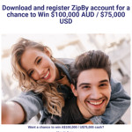Win $100,000 from ZipBy Contactless Parking App (Excludes SA)