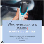 Win 1 of 20 Remington Power X Hair Clippers Worth up to $119.95 from National Product Review