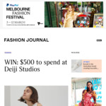 Win a $500 Deiji Studios Voucher from Fashion Journal