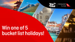 Win 1 of 5 Incredible Bucket List Holidays Worth up to $9,998 from Seven Network