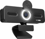 Muson 2K QHD Webcam w/ Adjustable Ring Light & Privacy Cover $12.75 Delivered @ Dudios-AU via Amazon AU