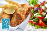 $15 for Fish & Chips for 2 People with Salad or Calamari Rings @ The Groper - City Beach [PERTH]