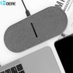 Dual Qi Wireless Charger: 30W US$14.33 (~A$20.73), 20W US$11.59 (~A$16.77) Delivered @ DCAE First Store AliExpress