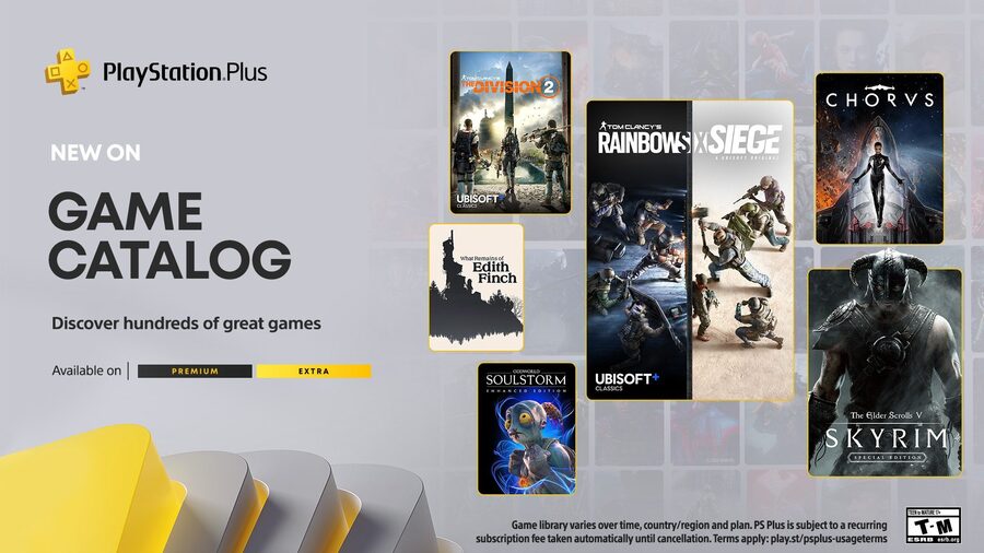 [PS Plus, PS4, PS5] Nov 2022 PS+ Extra Games Skyrim Special Edition
