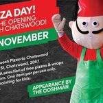 [NSW] Free Pizza & Wraps from 11am - 1:30pm @ Manoosh Pizzeria, Chatswood