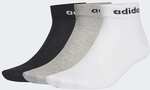 adidas Non-Cushioned Ankle Socks 3 Pairs (S, M, L, XL) $12.50 + $8.50 Delivery ($0 for Adiclub Members/ $100 Order) @ adidas