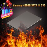 Win a Internal 480GB SATA III SSD Giveaway Wroth $600 from VANSUNY