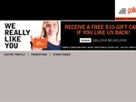 Free $10 Gift Card for Galleria Melbourne