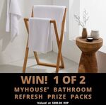 Win 1 of 2 MyHouse Bathroom Refresh Prize Packs Worth $800 Each from MyHouse