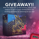 Win a Pokemon Crown Zenith Elite Trainer Box from Total Cards
