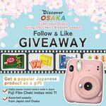 Win 1 of 2 Fuji Film Cheki Instax Mini 11 Cameras or 1 of 5 Assorted Japanese Sweets from Discover Osaka