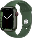 Apple Watch Series 7 45mm Green Aluminium Case GPS + Cellular $498 Delivered @ Amazon AU