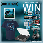 Win an Audio Technica AT-LP60X Turntable, ATH-M20XBT Headphones, Meteora Box Set + T-Shirt from Linkin Park/Warner Music