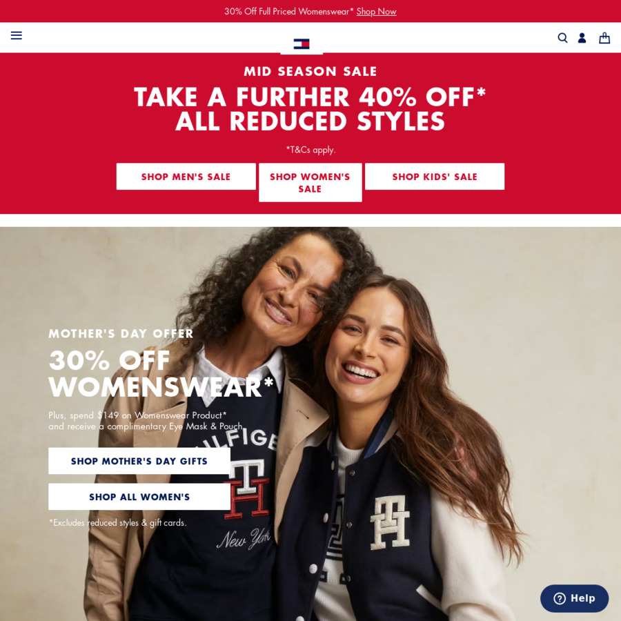 Tommy hilfiger dfo sale sale