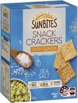 Sunbites Sea Salt Snack Crackers with Quinoa 105g $0.89 + Delivery ($0 Prime/ $39 Spend) @ Amazon Warehouse