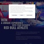 Win 1 of 6 Unique Experiences with Your Favourite Red Bull Athletes or 1 of 60 Minor Prizes from Red Bull Australia