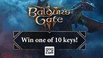 Win 1 of 10 copies of Baldur's Gate 3 (PC) from GOG