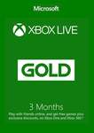 Xbox Live Gold 3 months for Non Active Subscribers $10.97 @ Kinguin / $12.59 @ CDkeys