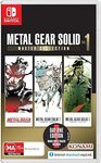 [Pre Order, Switch] Metal Gear Solid Master Collection Vol 1: Day 1 Edition $79 (RRP $99.95) Delivered @ Amazon AU