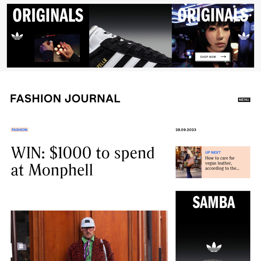 Win a $1,000 Monphell Voucher from Fashion Journal - OzBargain Competitions