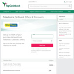 100% Cashback for The First Month Only on Telechoice Pre-Paid, Sim-Only, Phone on Plans @ TopCashBack AU (New User Only)