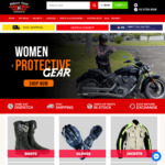 10% off Motorcycle Clothing @ Bikers Gear Australia