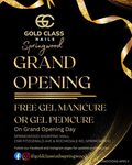 [QLD] Free Gel Manicure or Gel Pedicure (Friday 10/11/23 1pm-7pm) @ Gold Class Nails, Springwood