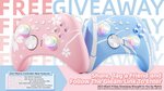 Win a Sakura Cherry Pink Switch Controller or Blue Bamboo Switch Controller from Mytrix Tech