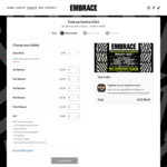 [WA] Embrace - Your Electric Playground Music Festival $5 off Ticket (Perth Only) @ Embrace Festival
