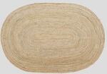 [QLD, WA] Oval Shaped Jute Rug - 230x160cm $12.50 + Delivery @ Target