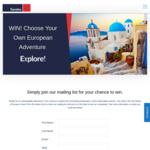 Win a European Adventure for 2 Worth up to $18,000 or a $2,000 Explore Worldwide Travel Voucher from Travelex