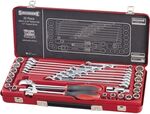 Sidchrome 35pc Metric/Imperial Socket & Spanner Set $79 (RRP $149) Pickup or Free Shipping via eBay @ Alltools Geelong