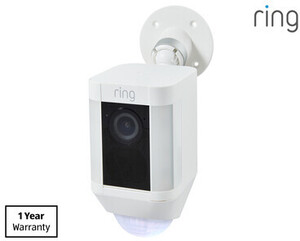 Ring Spotlight Camera (Battery) White/Black $99.99 @ ALDI Special Buys