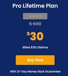 Pro Lifetime Plan US$24.90 (~A$37.40) + 10% GST @ FastestVPN