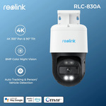 Reolink RLC-830A - Smart 4K PT Security Camera with Auto Tracking US$73.60 / A$116.79 Delivered @ Reolink via AliExpress