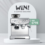 Win a Breville Barista Coffee Machine + $100 Bosisto's Voucher (Total $798) or 1 of 5 Body Bars from Bosisto's